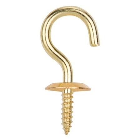 PROSOURCE Cup Hook Solid Brass 3/4In LR-390-PS